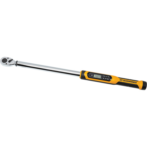 Torque Wrench, Electronic, 1/2" Square Drive, 25 - 250 ft-lbs. Distribution Industrielle GC