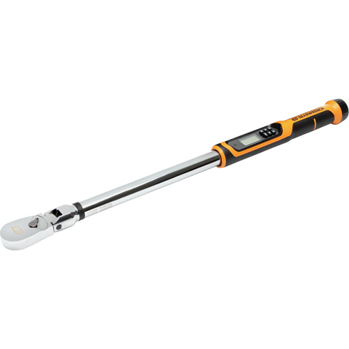 Flex Head Torque Wrench with Angle, Electronic, 1" Square Drive, 25 - 250 ft-lbs./301 - 3010 in-lbs. Distribution Industrielle GC