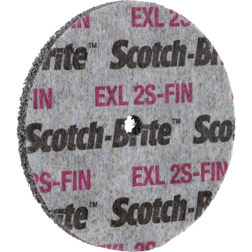 Meule homog&egrave;ne Scotch-Brite EXL, 3" x 1/2", Arbre de 1/4" Distribution Industrielle GC