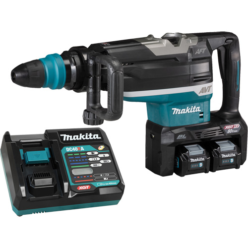 XGT Brushless Cordless SDS-Max Rotary Hammer, 80 V, 2", 16 ft-lbs, 150-310 RPM Distribution Industrielle GC