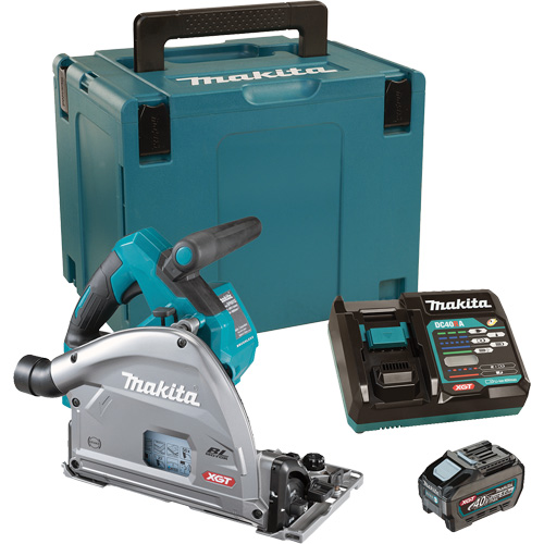 Scie circulaire &agrave; coupe plongeante avec moteur sans balai XGT BL, 6-1/2", 40 V Distribution Industrielle GC
