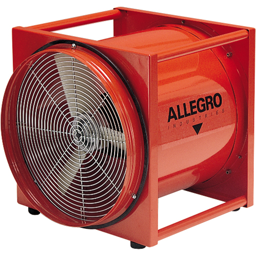 ALLEGRO INDUSTRIES Axial Blowers, 1/2 HP, 2900 CFM, Explosion Proof Distribution Industrielle GC