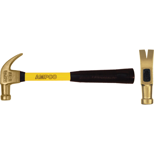 Marteau &agrave; panne fendue, Poids de la t&ecirc;te 1,25 lb, 14" lo Distribution Industrielle GC
