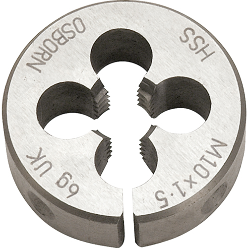 Fili&egrave;re ronde segment&eacute;e, Filet de M10 X 1,5, Acier rapide Distribution Industrielle GC