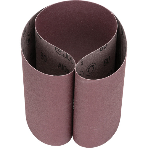 Cloth Belt 341D, 6" W x 48" L, Aluminum Oxide, 80 Grit Distribution Industrielle GC