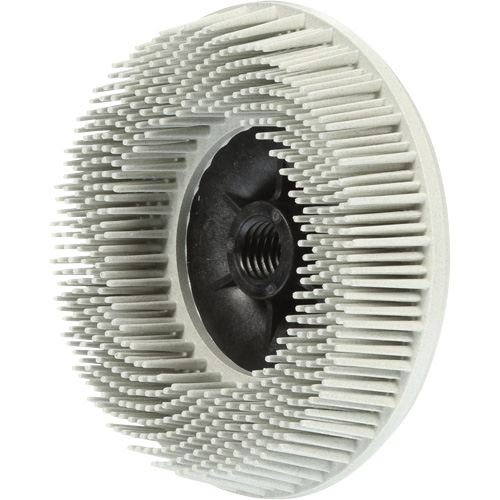 Disques radiaux bristle pour meuleuses angulaires Scotch-Brite, C&eacute;ramique, Grain 120, 4-1/2" dia. Distribution Industrielle GC
