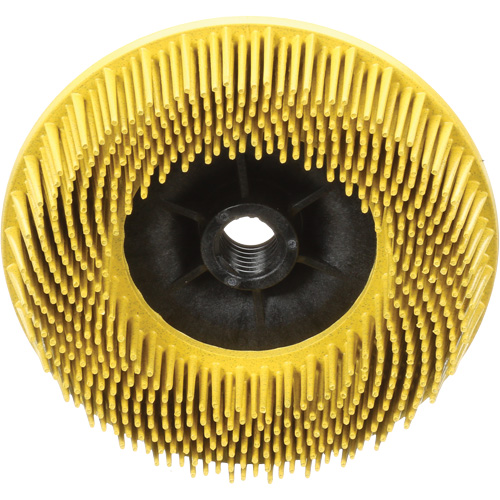 Disques radiaux bristle pour meuleuses angulaires Scotch-Brite, C&eacute;ramique, Grain 80, 4-1/2" dia. Distribution Industrielle GC