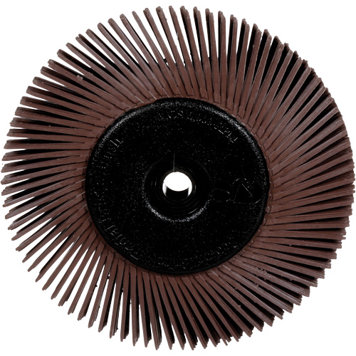 Radial Bristle Brushes for Bench Grinders, 36X Grit, 6" Dia. Distribution Industrielle GC