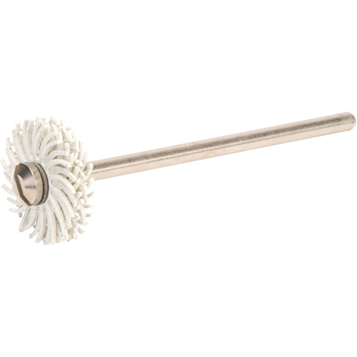 Scotch-Brite Radial Bristle Discs, 120X Grit, 9/16" Dia. Distribution Industrielle GC