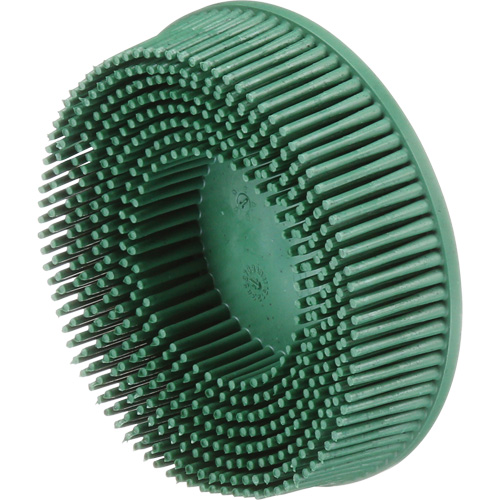 Disques &agrave; soies Roloc Scotch-Brite, Grain 50, 3" dia. Distribution Industrielle GC