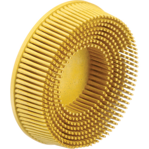 Disques &agrave; soies Roloc Scotch-Brite, Grain 80, 3" dia. Distribution Industrielle GC