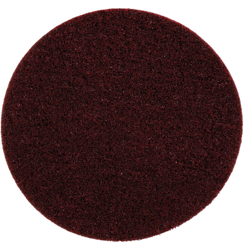 Disque de conditionnement de surface Scotch-Brite SC- DH, 8" dia., Grain Moyen, Oxyde d'aluminium Distribution Industrielle GC