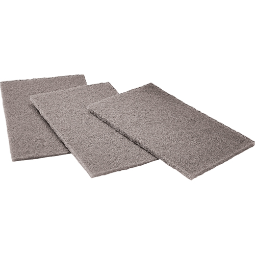 Tampons manuels Scotch-Brite, Carbure de silicium, 6" x 9", Grain Moyen Distribution Industrielle GC