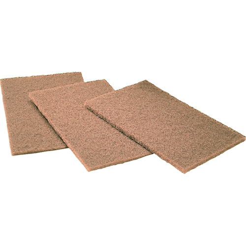 Scotch-Brite Hand Pads, Aluminum Oxide, 6" x 9", Coarse Grit Distribution Industrielle GC