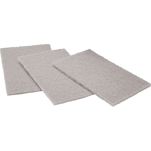 Tampons manuels Scotch-Brite, Carbure de silicium, 6" x 9", Grain Ultra fin Distribution Industrielle GC