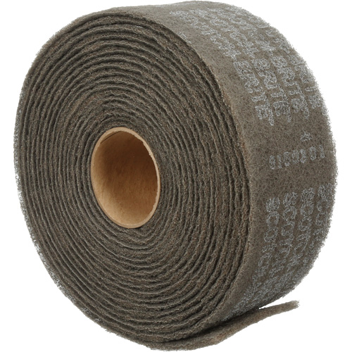 Ruban de nettoyage et de finition Scotch-Brite, Tr&egrave;s fin, 4" la x 30' lo Distribution Industrielle GC