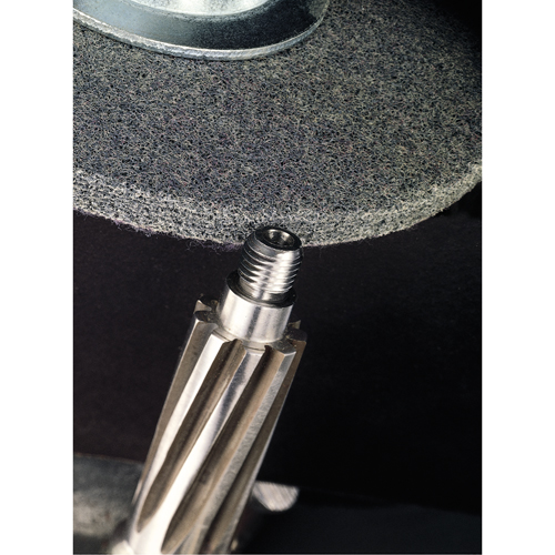 Scotch-Brite EXL Unitized Deburring Wheels, 1" x 1", 3/16" Arbor, 2A Grit, Aluminum Oxide Distribution Industrielle GC