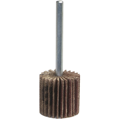 Mini-meule &agrave; lamelles Grind-O-Flex, Oxyde d'aluminium, Grain 60, 3" x 1/2" x 1/4" Distribution Industrielle GC