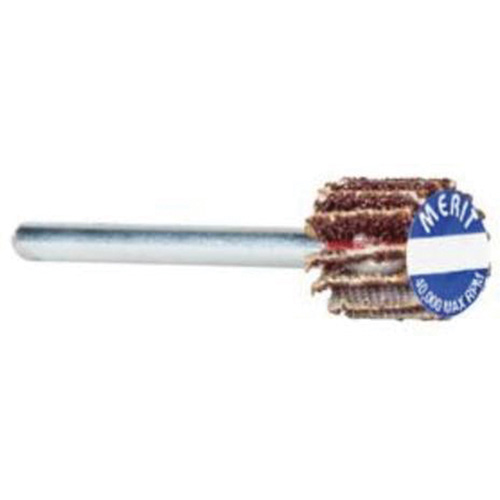 High Performance Micro-Mini Flap Wheel, Aluminum Oxide, 60 Grit, 3/4" x 3/8" x 1/8" Distribution Industrielle GC