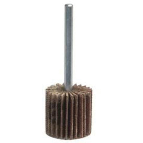 Super Finish Mini Flap Wheel, Aluminum Oxide, 80 Grit, 1-3/4" x 1/2" x 1/4" Distribution Industrielle GC