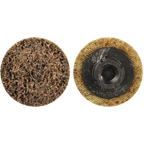 Surface Prep Quick-Change Disc, 1" Dia., Coarse Grit, Aluminum Oxide Distribution Industrielle GC