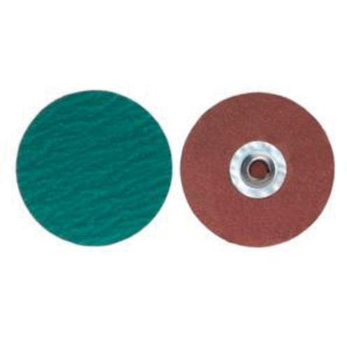 Quick-Change Cloth Disc, 4" Dia., 36 Grit, Zirconium Distribution Industrielle GC