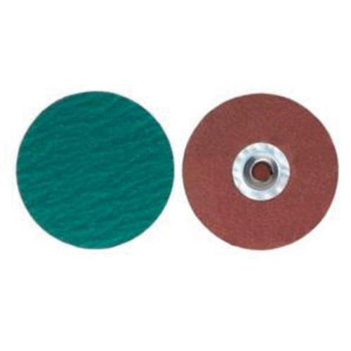 Disque de toile &agrave; changement rapide, 4" dia., Grain 120, Zirconium Distribution Industrielle GC