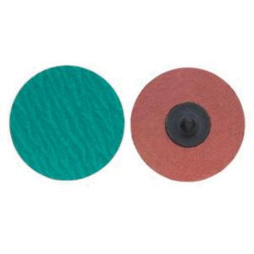 Disque de toile &agrave; changement rapide, 1" dia., Grain 60, Zirconium Distribution Industrielle GC