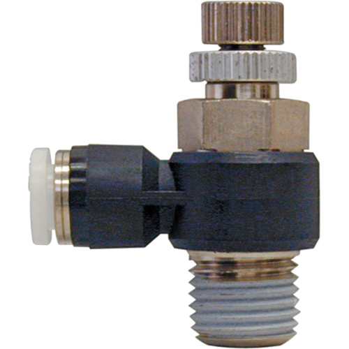 Vanne de contr&ocirc;le du d&eacute;bit, Sortie 1/4" NPT, 150 psi Distribution Industrielle GC