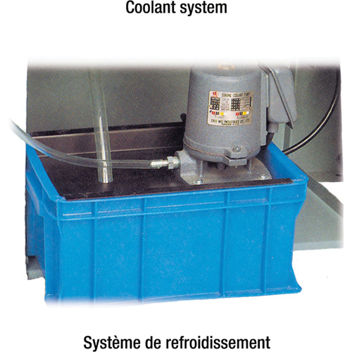 Scies &agrave; ruban pour le m&eacute;tal avec Geardrive, Horizontal/Vertical, Capacit&eacute; de coupe Rond 7" et 7" x 12" rectangulaire Distribution Industrielle GC
