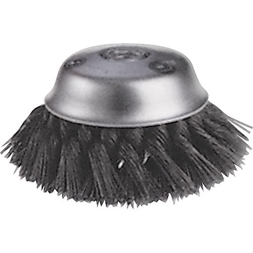 Brosses-boisseau &agrave; fils nou&eacute;s - Rang&eacute;es d&eacute;cal&eacute;es, 5-3/4" dia. x 5/8"-11 arbre Distribution Industrielle GC