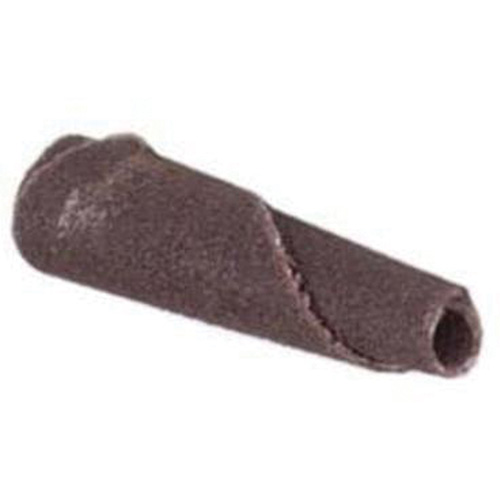 Cartouche de bande abrasive conique ALO, 240 Grain, 3/16" dia., Oxyde d'aluminium, 1" lo, 1/8" Dimension de l'arbre Distribution Industrielle GC