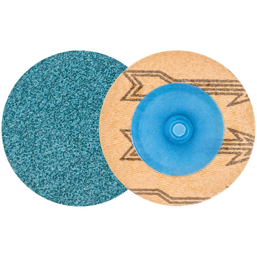 Disque de ponçage TWIST TOPCUT, 2" dia., Grain 60, Zirconium Distribution Industrielle GC