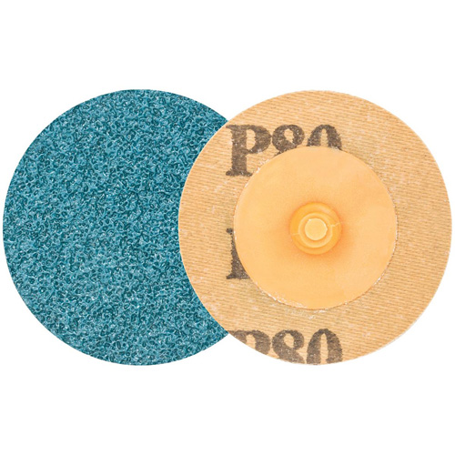 Disque de ponçage TWIST TOPCUT, 2" dia., Grain 80, Zirconium Distribution Industrielle GC