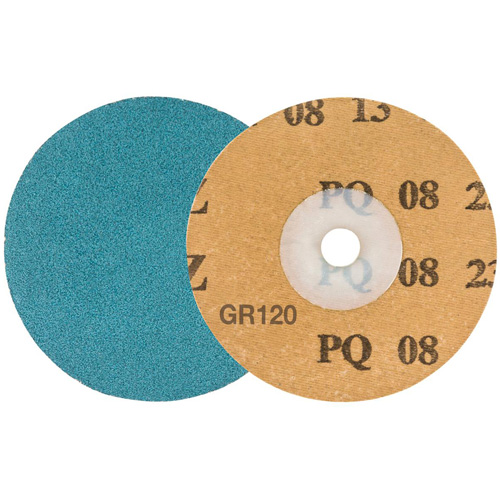 Disque de ponçage TWIST TOPCUT, 3" dia., Grain 120, Zirconium Distribution Industrielle GC