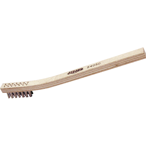 Petites brosse de nettoyage, Acier inoxydable, 3" x 7" rangs de fils, Longueur 7-1/2" Distribution Industrielle GC