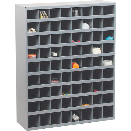Armoires pour bacs de rangement en acier, 33-3/4" la x 12" p x 42" h, Gris Distribution Industrielle GC