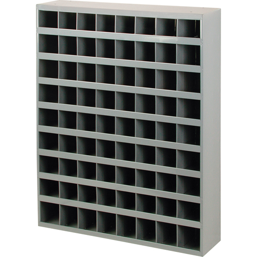 Armoires pour bacs de rangement en acier, 33-3/4" la x 8-1/2" p x 42" h, Gris Distribution Industrielle GC