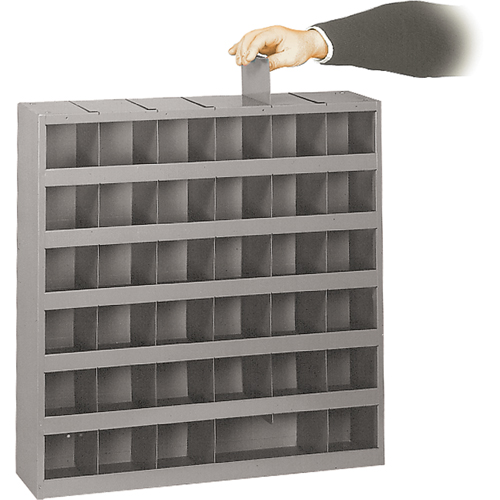 Adjustable Storage Bin Cabinet, Steel, 36 Drawers, 23-3/4" x 4-3/4" x 23-3/4", Grey Distribution Industrielle GC