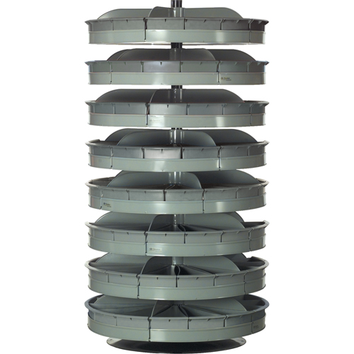 Modules de stockage Rotabin, 500 lb Capacit&eacute; par niveau, 66" ha x 28" dia Distribution Industrielle GC