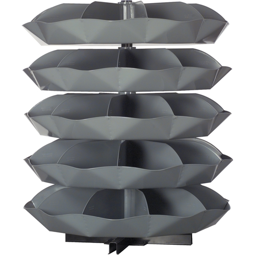 Modules de stockage Rotabin, 625 lb Capacit&eacute; par niveau, 3 Niveau(x), 34" ha x 44" dia Distribution Industrielle GC