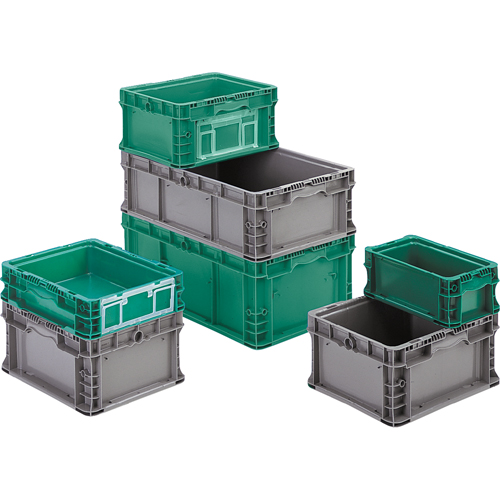 StakPak Plus 4845 System Containers, 7-2/5" W x 12" D x 5" H, Medium Green Distribution Industrielle GC
