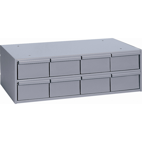 Industrial Drawer Cabinets, 8 Drawers, 22-3/4" W x 11-5/8" D x 7-3/8" H, Grey Distribution Industrielle GC