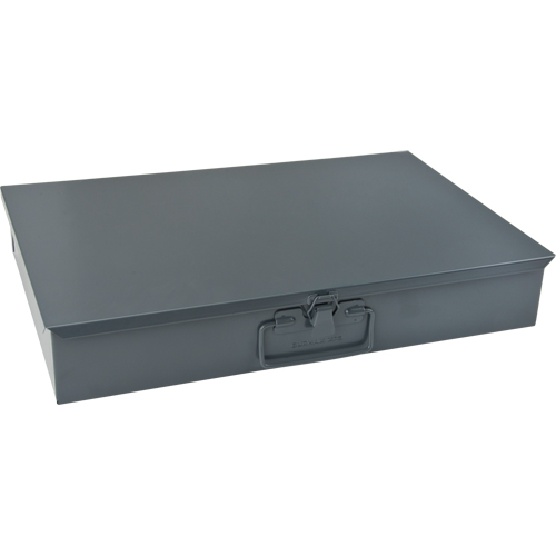 Boîtes en acier &agrave; compartiments &agrave; fond courb&eacute;, 18,34" la x 12,16" p x 3,16" h, 6 horizontaux compartiments Distribution Industrielle GC