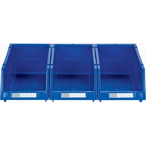 Bac empilable & &agrave; suspendre, 4-13/16" la, 3-3/16" h x 7-1/8" p, Bleu Distribution Industrielle GC