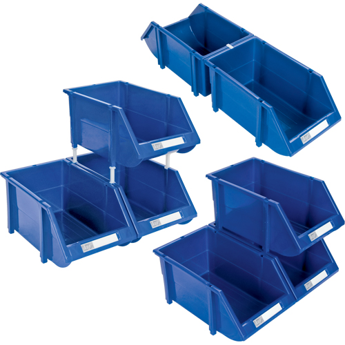 Bac empilable & &agrave; suspendre, 7-7/8" la, 7" h x 17-11/16" p, Vert Distribution Industrielle GC