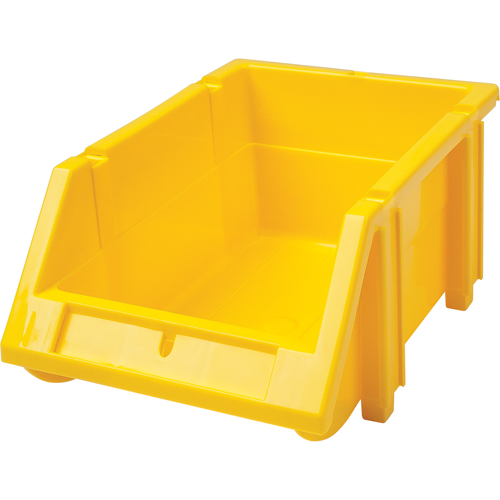Bac empilable & &agrave; suspendre, 4-13/16" la, 3-3/16" h x 7-1/8" p, Jaune Distribution Industrielle GC