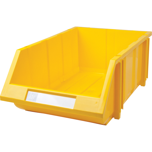 Stack & Hang Bin, 11-13/16" W x 7" H x 17-11/16" D, Yellow Distribution Industrielle GC