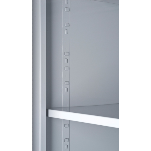 Deep Door Combination Cabinets, 38" W x 24" D x 72" H, Grey Distribution Industrielle GC