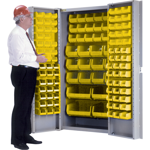 Armoire &agrave; combinaison avec porte creuse, 38" la x 24" p x 72" h, 36 tablettes Distribution Industrielle GC